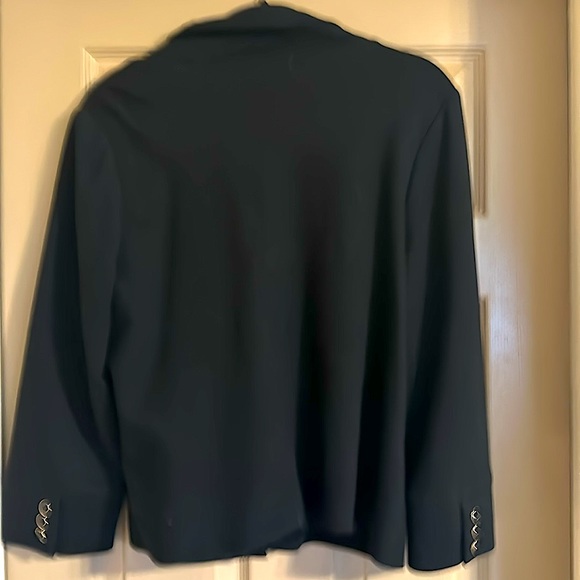 Banana Republic double breasted black jacket, size extra large - Picture 2 of 5